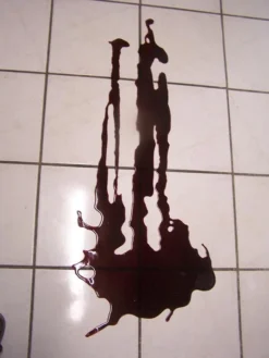 Dapper Cadaver Workshop Dragged Blood Pool Resin Blood Pools