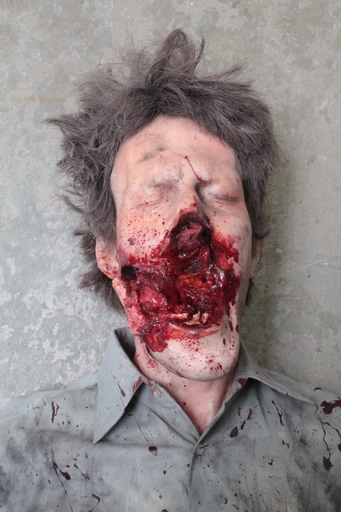 Dapper Cadaver Workshop Smashed Face Martin Half Anatomical Dummy Wounded 2 Dapper Cadaver Workshop Smashed Face Martin Half Anatomical Dummy Wounded