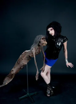 Dapper Cadaver Workshop 6ft Feejee Mermaid Prop With Stand