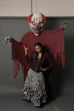 Morris Costumes 12 Ft Tall Ghost Clown Rental