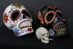 Katherine's Collection Giant Sugar Skull Pair Rental Halloween Props 6 Katherine's Collection Giant Sugar Skull Pair Rental Halloween Props