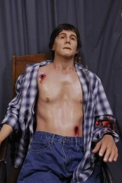 Dapper Cadaver Workshop Dura Gunshot Joe Half Anatomical Dummy