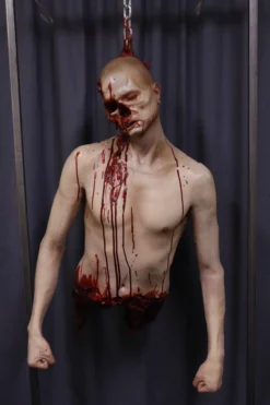 Dapper Cadaver Workshop New Haunt Props Hanging Alan Meat