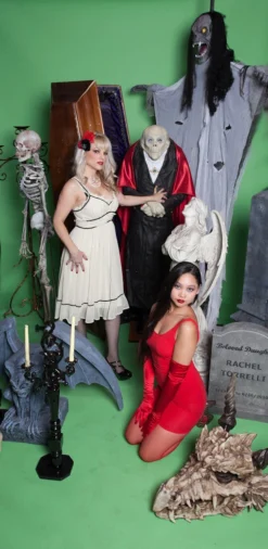 Morris Costumes Halloween Props Standing Count Dracula Prop Rental