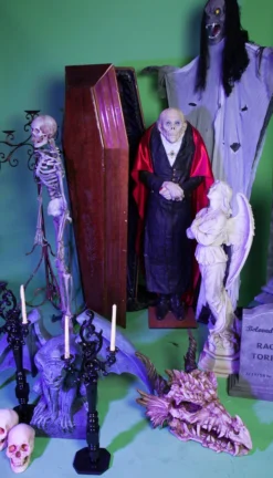 Morris Costumes Halloween Props Standing Count Dracula Prop Rental