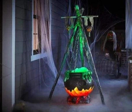 Home Depot Halloween Props Light Up Witch Cauldron Rental 2 Home Depot Halloween Props Light Up Witch Cauldron Rental