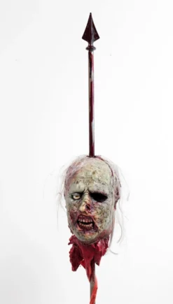 Dapper Cadaver Workshop Zombie Kemmler Head On A 5 Ft Spike