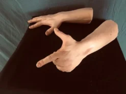 Dapper Cadaver Workshop Poseable Flex Kevin Half Arms Dura Rubber