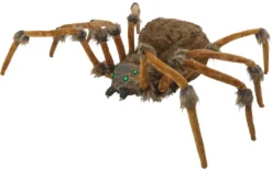 Morris Costumes 4 Ft Light Up Brown Spider Rental Halloween Props