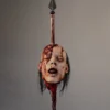 Dapper Cadaver Workshop Smashed Oscar Head On Spike New Haunt Props
