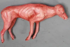 Dapper Cadaver Workshop Farm Animal Props Bloody Skinned Coyote