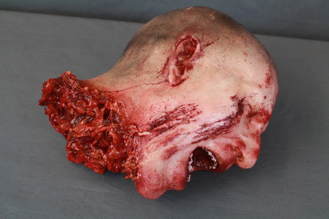 Dapper Cadaver Workshop Wounded Splatter Martin Head 4 Dapper Cadaver Workshop Wounded Splatter Martin Head