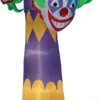 Morris Costumes Inflatable 7.5 Ft Light Up Clown Halloween Decor