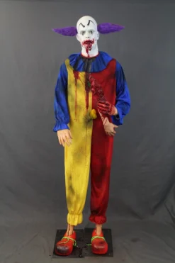 Dapper Cadaver Workshop New Haunt Props Stalker Clown Standing Body