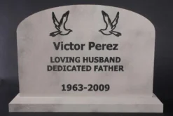 WoodLoom LLC Headstone Rentals Victor Perez Wide Headstone Rental