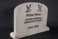 WoodLoom LLC Headstone Rentals Victor Perez Wide Headstone Rental