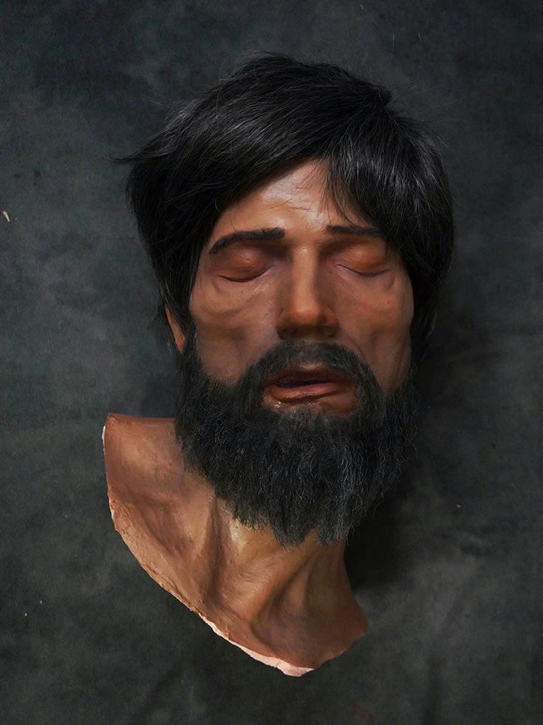 Dapper Cadaver Workshop Fake Heads Alan Head With Beard 1 Dapper Cadaver Workshop Fake Heads Alan Head With Beard