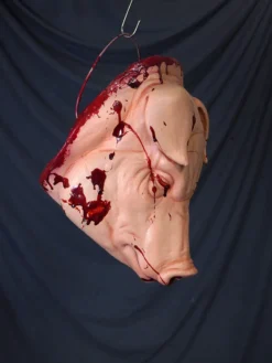 Dapper Cadaver Workshop Splatter Hanging Pig Head