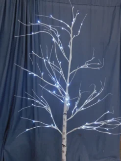 Amazon White Light Up Halloween Tree Rental