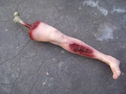 Dapper Cadaver Workshop Wounded Jack Leg With Exposed Bone